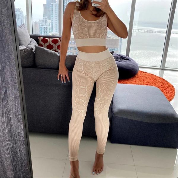 yoga outfits seamless tracksuits women set snakeskin sport leggings for sportswear clothes gym sets female1, White;red
yoga outfits seamless tracksuits women set snakeskin sport leggings for sportswear clothes gym sets female1, White;red