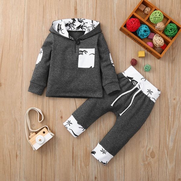 dinosaur printed 2pcs adorable autumn newborn baby girls boys casual hooded clothes sets long sleeve sweatshirt+jogger pants 1021, White
dinosaur printed 2pcs adorable autumn newborn baby girls boys casual hooded clothes sets long sleeve sweatshirt+jogger pants 1021, White