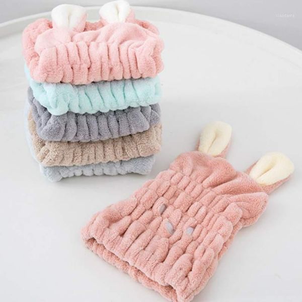 cartoon coral fleece dry hair cap ears hair towel abathing water quick-drying absorption towel dry cap1
cartoon coral fleece dry hair cap ears hair towel abathing water quick-drying absorption towel dry cap1