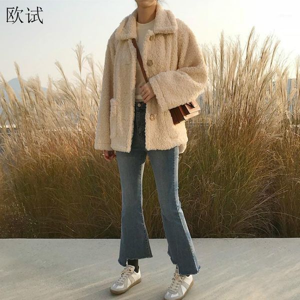 faux fur thick winter teddy bear coat 2020 autumn warm fake fur furry jacket and coats for women outerwear ladies overcoat1, Black
faux fur thick winter teddy bear coat 2020 autumn warm fake fur furry jacket and coats for women outerwear ladies overcoat1, Black