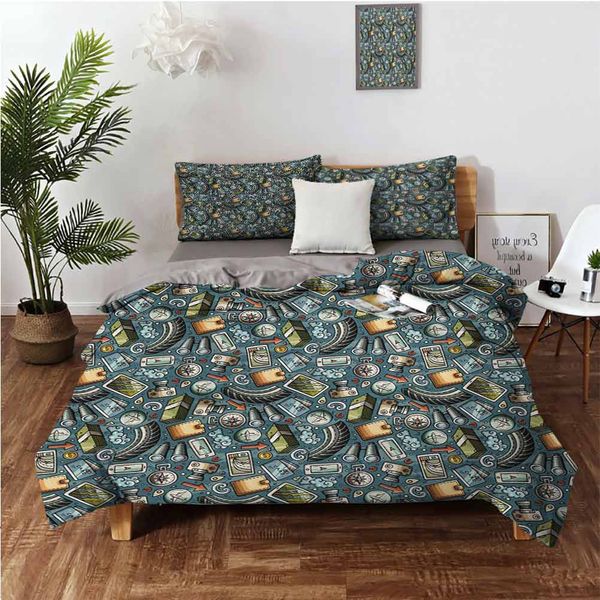 cartoon traveling pattern with coins credit cards compass and roads doodle designbedding 3-piece set
cartoon traveling pattern with coins credit cards compass and roads doodle designbedding 3-piece set