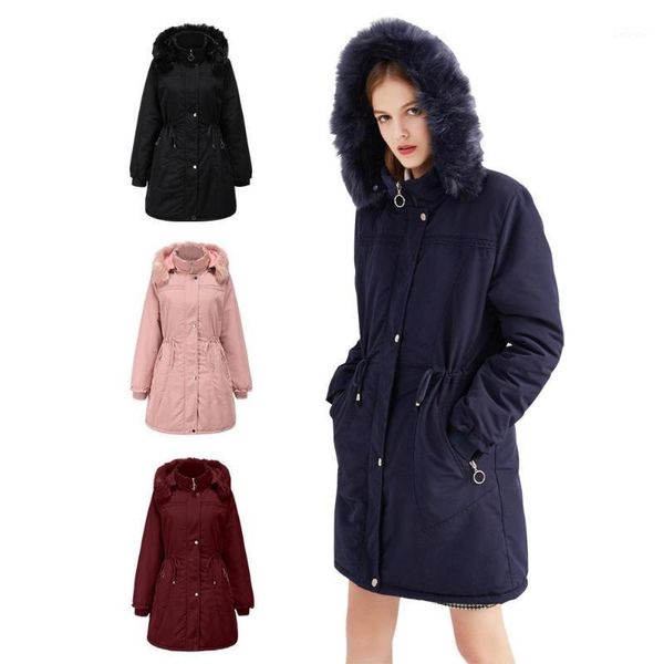 spot 2020 cotton coat fleece long long hooded cotton jacket winter warm plus velvet coat jacket women1, Black
spot 2020 cotton coat fleece long long hooded cotton jacket winter warm plus velvet coat jacket women1, Black