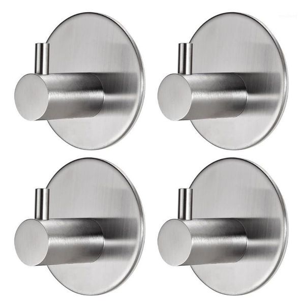 hooks & rails 4pcs rustproof stainless steel keys wall clothes hat hangers kitchen hook bag self adhesive round towel holder bathroom1
hooks & rails 4pcs rustproof stainless steel keys wall clothes hat hangers kitchen hook bag self adhesive round towel holder bathroom1