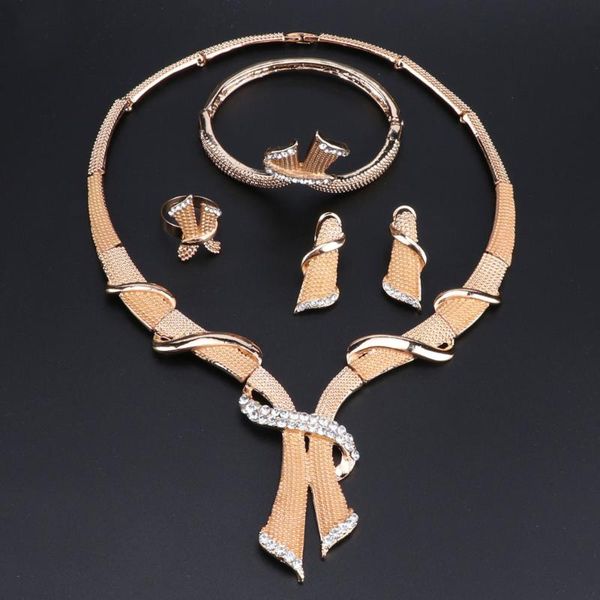 oeoeos jewelry sets for women gold color wedding party bridal accessories necklace earrings set fashion crystal pendant costume, Silver
oeoeos jewelry sets for women gold color wedding party bridal accessories necklace earrings set fashion crystal pendant costume, Silver