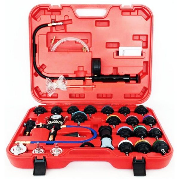 28pcs универсальный радиатор давления тестер комплект системы охлаждения тестер бак для воды утечка
28pcs универсальный радиатор давления тестер комплект системы охлаждения тестер бак для воды утечка