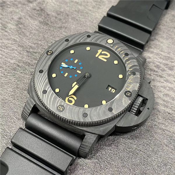 All-ceramic Case Second Generation P9001 Movement Adjustment Function Sapphire Mirror Crocodile Watch Strap Diameter 44mm Men's Watch 4