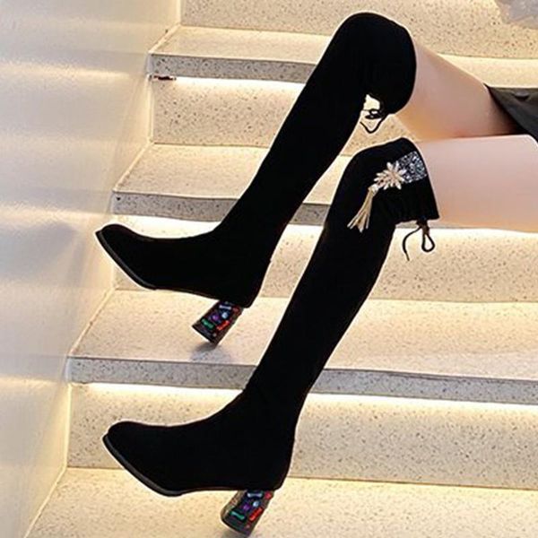 boots rimocy women bling tassel long 2021 autumn winter black fashion crystal over-the-knee booties woman elegant soft shoes
boots rimocy women bling tassel long 2021 autumn winter black fashion crystal over-the-knee booties woman elegant soft shoes