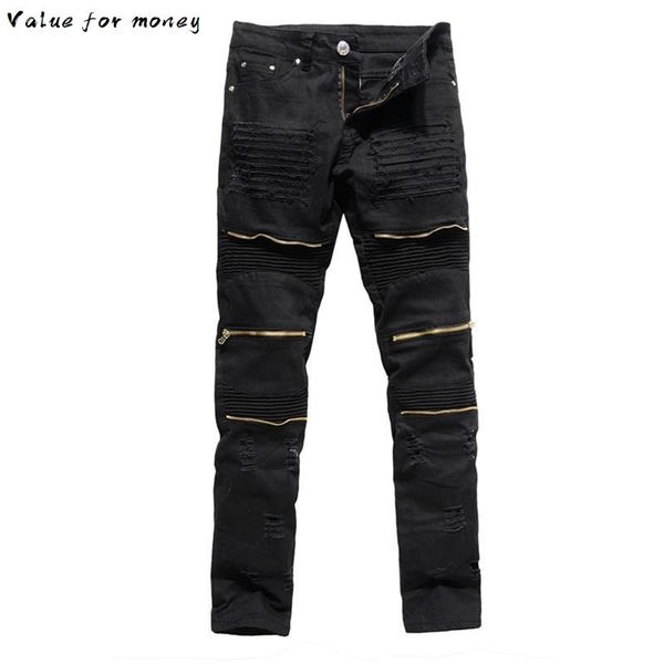 new street high new trade men's feet stretch jeans long male trousers zipper tide black cozy pants, Blue
new street high new trade men's feet stretch jeans long male trousers zipper tide black cozy pants, Blue