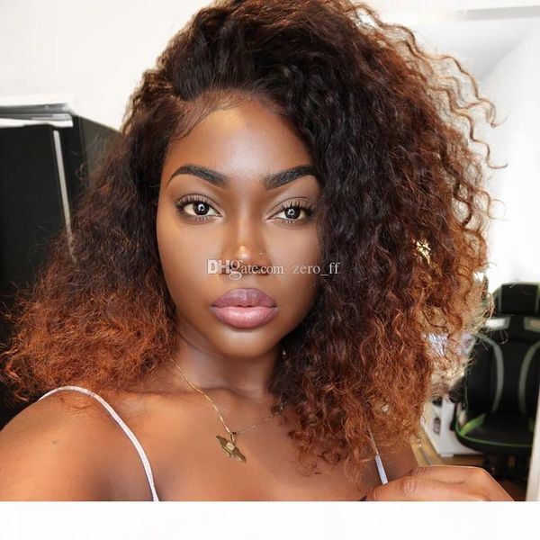honey blonde ombre full lace human hair wigs glueless virgin peruvian kinky curly remy hair lace front wig two tone color 1b 30, Black;brown
honey blonde ombre full lace human hair wigs glueless virgin peruvian kinky curly remy hair lace front wig two tone color 1b 30, Black;brown