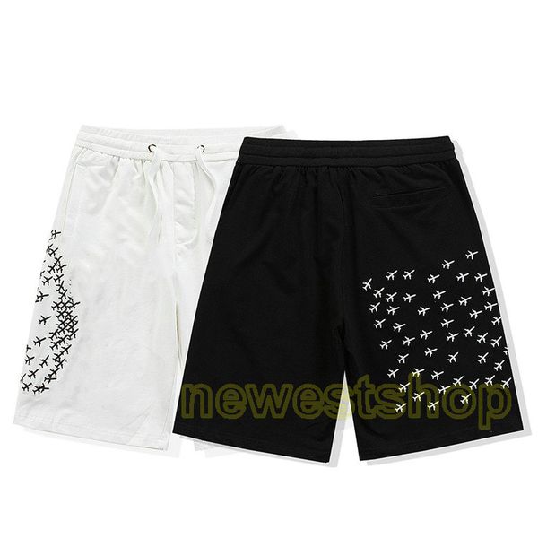 2021 designer shorts sweatpants famous mens women paris flat airplane letters printed summer pants fashion casual cotton pocket breeches, White;black
2021 designer shorts sweatpants famous mens women paris flat airplane letters printed summer pants fashion casual cotton pocket breeches, White;black