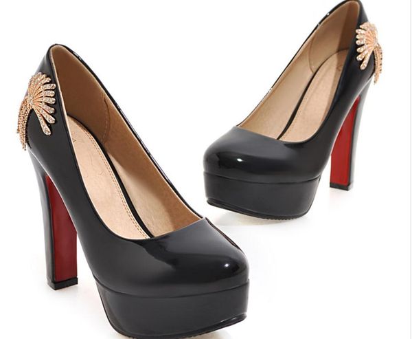 2020 spring and autumn with new style fashion high heel coarse heel round head waterproof table women's shoes@mqw1, Black
2020 spring and autumn with new style fashion high heel coarse heel round head waterproof table women's shoes@mqw1, Black