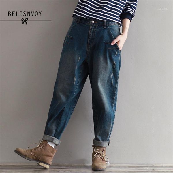 2019 autumn winter 3xl plus size jeans women harem pants casual trousers denim pants fashion loose vintage harem boyfriend jeans1, Blue
2019 autumn winter 3xl plus size jeans women harem pants casual trousers denim pants fashion loose vintage harem boyfriend jeans1, Blue