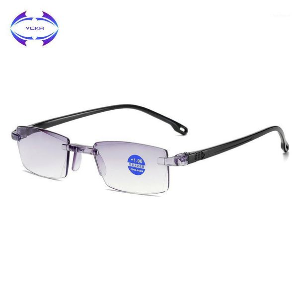 vcka ultralight rimless reading glasses women men transparent blue light blocking frameless computer glasses presbyopia reader1, White;black
vcka ultralight rimless reading glasses women men transparent blue light blocking frameless computer glasses presbyopia reader1, White;black
