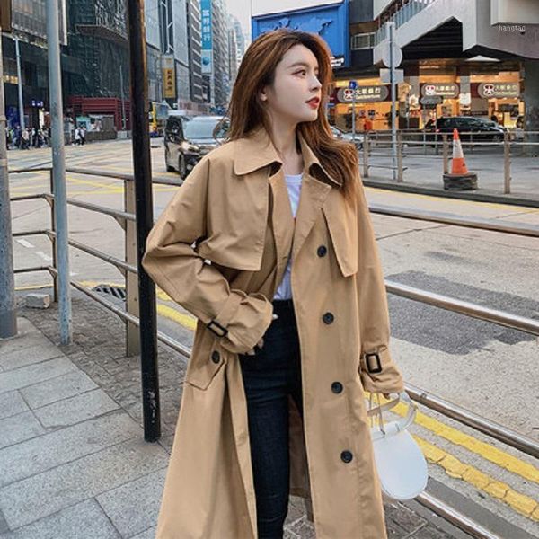 spring autumn new fashion long khaki trench coat women windbreaker women outerwear loose student clothes tide d36011, Tan;black
spring autumn new fashion long khaki trench coat women windbreaker women outerwear loose student clothes tide d36011, Tan;black