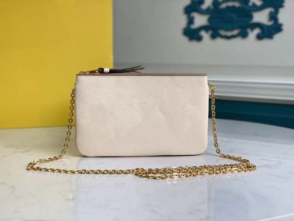 hh m69203 mini cross body bag golden chain double zipper pochette bicolor bags beige women small genuine leather goods 20 x 12.5 x 3 m80084
hh m69203 mini cross body bag golden chain double zipper pochette bicolor bags beige women small genuine leather goods 20 x 12.5 x 3 m80084