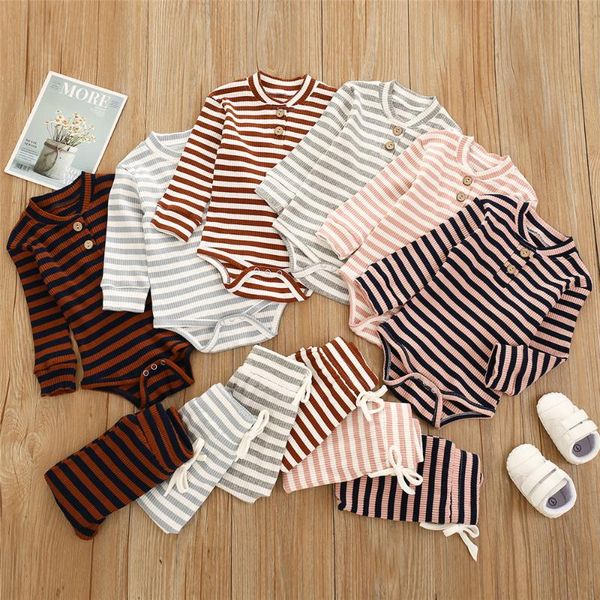 clothing sets autumn toddler baby girl boy cotton stripe 2pcs outfit o-neck button long sleeve romper drawstring pants color matching, White
clothing sets autumn toddler baby girl boy cotton stripe 2pcs outfit o-neck button long sleeve romper drawstring pants color matching, White