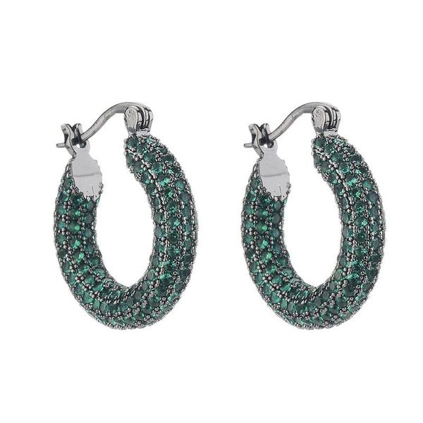 hoop & huggie large geometric cicle earrings for women desigen inlaid green white zircon high-quality luxury banquet gift ear clip jewelry, Golden;silver
hoop & huggie large geometric cicle earrings for women desigen inlaid green white zircon high-quality luxury banquet gift ear clip jewelry, Golden;silver