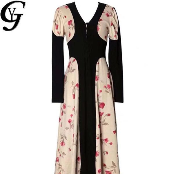 2020 autumn long sleeve christmas dress women ulzzang patchwork elegant floral maxi dress for women vintage vestidos de mujer, Black;gray
2020 autumn long sleeve christmas dress women ulzzang patchwork elegant floral maxi dress for women vintage vestidos de mujer, Black;gray