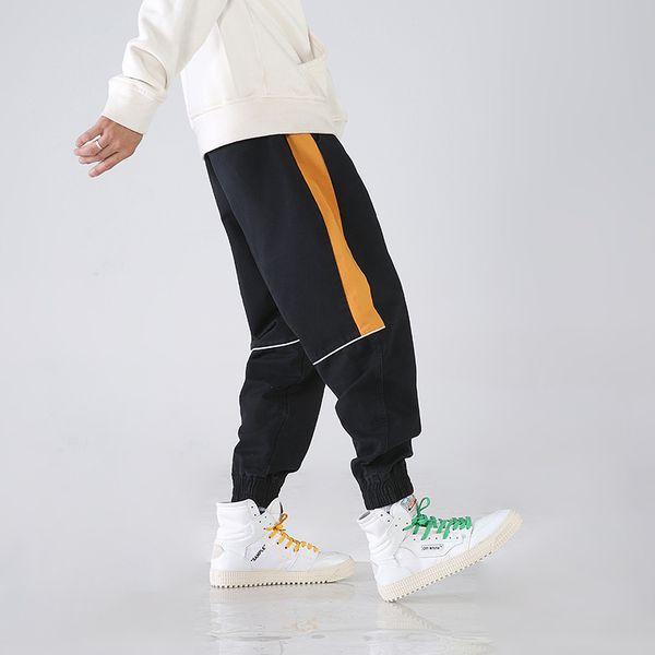 sweatpants men's fashion hit color casual drawstring joggers pants men streetwear track pants loose hip hop trousers mens m-4xl t200422, Black
sweatpants men's fashion hit color casual drawstring joggers pants men streetwear track pants loose hip hop trousers mens m-4xl t200422, Black
