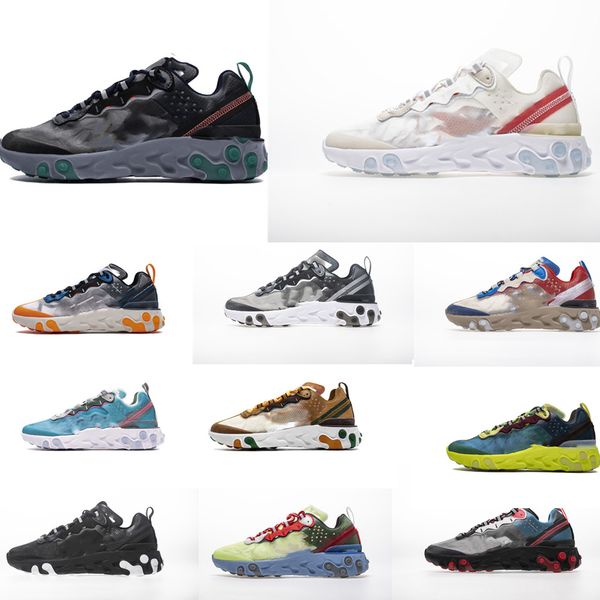 comfortable react element 87 running shoes men women casual airs shoes light bone 87s triple black bred team trainers sports sneaker
comfortable react element 87 running shoes men women casual airs shoes light bone 87s triple black bred team trainers sports sneaker