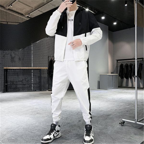 running sets two-piece large size sports suit casual outfit for with 7 style and good quality, Black;blue
running sets two-piece large size sports suit casual outfit for with 7 style and good quality, Black;blue