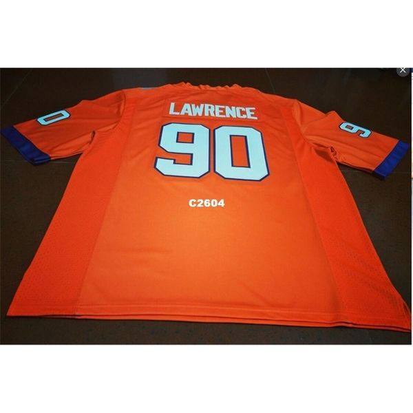 2604 clemson tigers #90 dexter lawrence orange white college jersey or custom any name or number jersey, Black
2604 clemson tigers #90 dexter lawrence orange white college jersey or custom any name or number jersey, Black