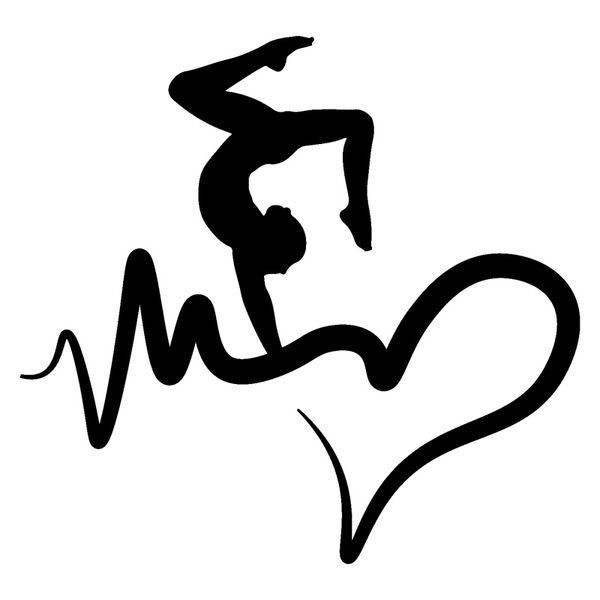 14.3cm*13.4cm interesting gymnast girl heartbeat vinyl motorcycle car sticker c22-1269
14.3cm*13.4cm interesting gymnast girl heartbeat vinyl motorcycle car sticker c22-1269