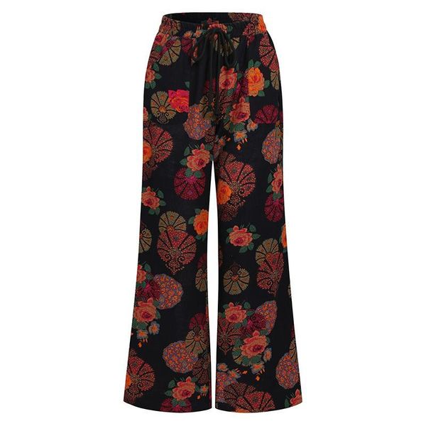 2021 new linen drawstring womens long plus size printed pants trousers vintage pantalones femme s-5xl pant 93at, Black;white
2021 new linen drawstring womens long plus size printed pants trousers vintage pantalones femme s-5xl pant 93at, Black;white