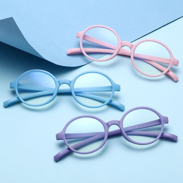 1675 silicone children blue light-proof glasses flexible flat eyeglasses can be equipped with myopia glasses children glasses frame 11, Silver
1675 silicone children blue light-proof glasses flexible flat eyeglasses can be equipped with myopia glasses children glasses frame 11, Silver