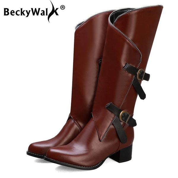 fashion belt buckle cowboy boots autumn winter women shoes women chunky heels knee high boots large size 34-43 wsh3460, Black
fashion belt buckle cowboy boots autumn winter women shoes women chunky heels knee high boots large size 34-43 wsh3460, Black