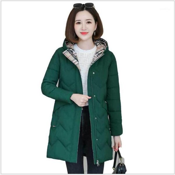 women's down & parkas 2021 parka women winter jacket coat long hooded outwear female thick cotton padded basic coats 4xl g8491, Black
women's down & parkas 2021 parka women winter jacket coat long hooded outwear female thick cotton padded basic coats 4xl g8491, Black