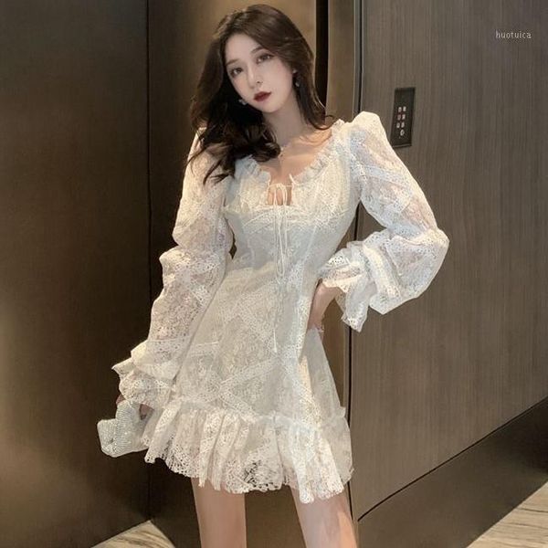 2020 with season high waist back skirt short skirt long sleeve lace dress1, Black;gray
2020 with season high waist back skirt short skirt long sleeve lace dress1, Black;gray