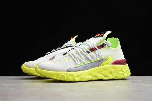 white fluorescent green yellow ct2692-002 takahashi shield venom men's ninja function running shoes women's react wr ispa sports c, White;red
white fluorescent green yellow ct2692-002 takahashi shield venom men's ninja function running shoes women's react wr ispa sports c, White;red