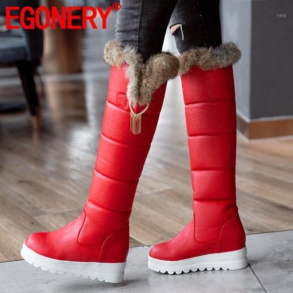 boots egonery winter casual knee high outside comfortable mid heels platform round toe plus size women shoes drop 1, Black
boots egonery winter casual knee high outside comfortable mid heels platform round toe plus size women shoes drop 1, Black