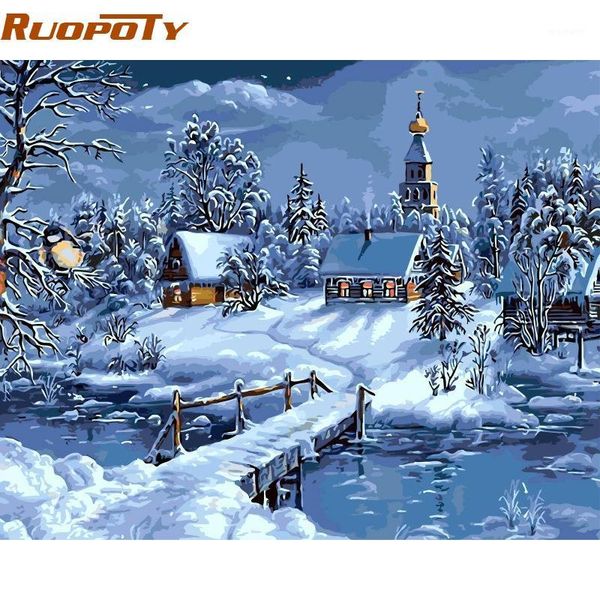paintings ruopoty christmas snow landscape diy painting by numbers handpainted canvas unique for decoration artwork1
paintings ruopoty christmas snow landscape diy painting by numbers handpainted canvas unique for decoration artwork1