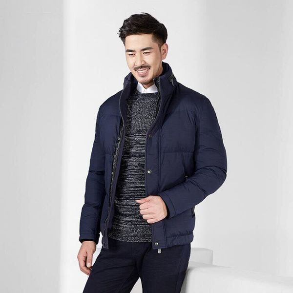 winter outdoor thiened stand collar men's korean fashion splicing leisure warm down jaet, Black
winter outdoor thiened stand collar men's korean fashion splicing leisure warm down jaet, Black