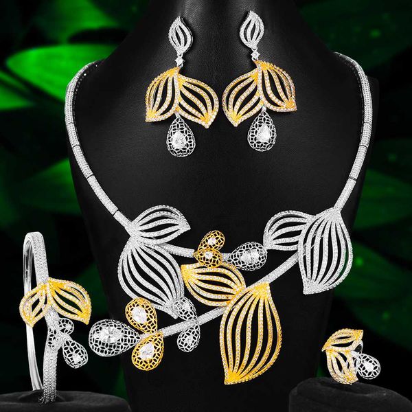 missvikki african nigerian dubai refined plant earrings necklace bangle open ring jewelry set women bridal weddingjewelry, Silver
missvikki african nigerian dubai refined plant earrings necklace bangle open ring jewelry set women bridal weddingjewelry, Silver