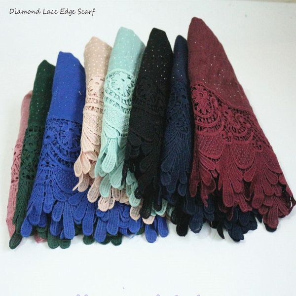 fashion embroider flowers shawl solid color lace foulard rhinestone muslim hijab scarf women bandana wraps wrap, Blue;gray
fashion embroider flowers shawl solid color lace foulard rhinestone muslim hijab scarf women bandana wraps wrap, Blue;gray