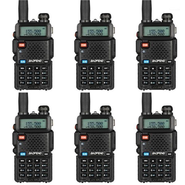 6pcs baofeng uv-5r walkie talkie up to 128 channels fm transceiver dual-band dtmf 128 memory channels talkie1
6pcs baofeng uv-5r walkie talkie up to 128 channels fm transceiver dual-band dtmf 128 memory channels talkie1