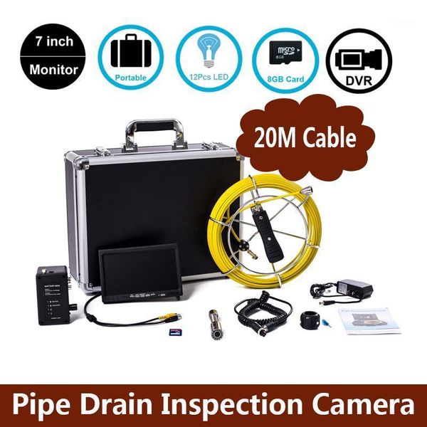 diameter 23mm hd cmos 1000tvl camera head pipe drain inspection camera system 20m cable 7'' tft lcd screen with dvr1
diameter 23mm hd cmos 1000tvl camera head pipe drain inspection camera system 20m cable 7'' tft lcd screen with dvr1