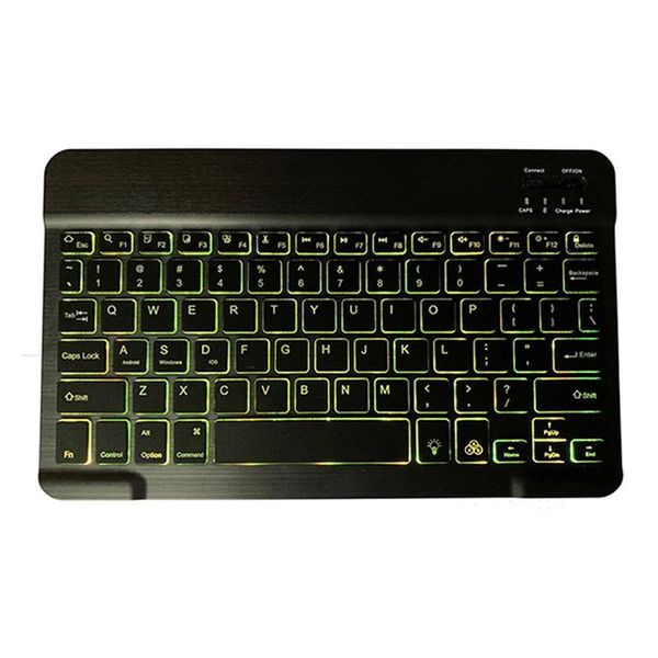 portable wireless bluetooth colors backlit keyboard with built in rechargeable battery function with 7-color backlight
portable wireless bluetooth colors backlit keyboard with built in rechargeable battery function with 7-color backlight