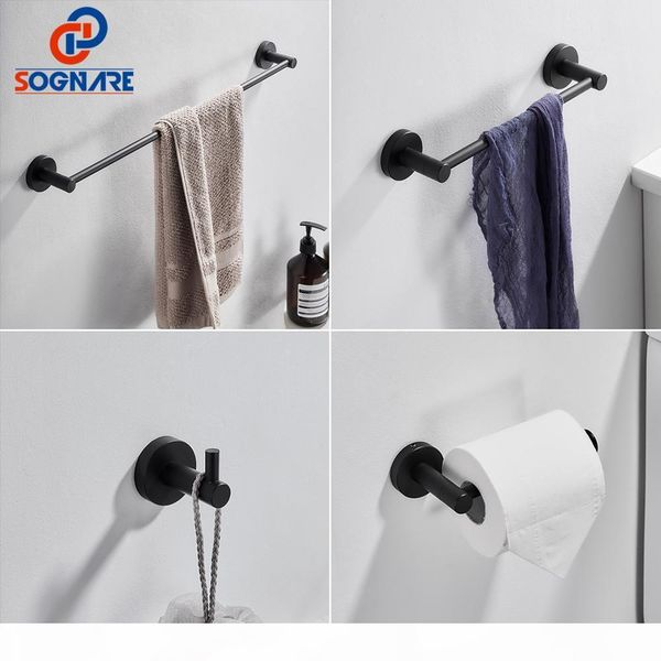 sognare black bathroom accessories stainless steel brushed nickel wall mount bath hardware sets towel bar robe hook paper holder bbylrk
sognare black bathroom accessories stainless steel brushed nickel wall mount bath hardware sets towel bar robe hook paper holder bbylrk