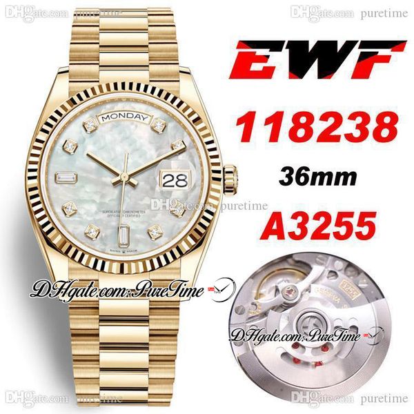ewf day date 36mm 118238 a3255 automatic mens watch 18k yellow gold mop dial diamonds markers stainless steel bracelet 2021 ptrx puretime b2, Slivery;brown
ewf day date 36mm 118238 a3255 automatic mens watch 18k yellow gold mop dial diamonds markers stainless steel bracelet 2021 ptrx puretime b2, Slivery;brown