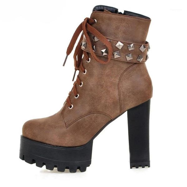 fashion ankle boots women platform punk heeled motorcycle boot buckle rivets black pu leather short shoes woman big size1
fashion ankle boots women platform punk heeled motorcycle boot buckle rivets black pu leather short shoes woman big size1