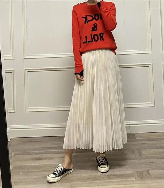 women sweater red 100% cashmere sweater with three-dimensional embroidery letters1, White;black
women sweater red 100% cashmere sweater with three-dimensional embroidery letters1, White;black