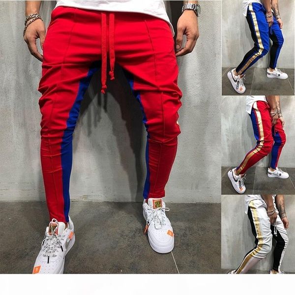 zogaa мужские sweatpants side stripe hip hop трек брюки street wear тощий joggers drawstring эластичный пояс мужской повседневный брюки, Black
zogaa мужские sweatpants side stripe hip hop трек брюки street wear тощий joggers drawstring эластичный пояс мужской повседневный брюки, Black