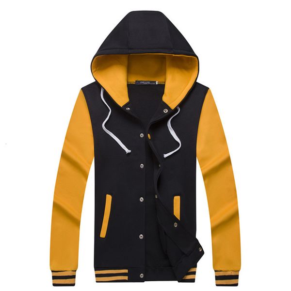 decoration eight sweater fashion hooded rib solid color men's baseball uniform, Gray
decoration eight sweater fashion hooded rib solid color men's baseball uniform, Gray