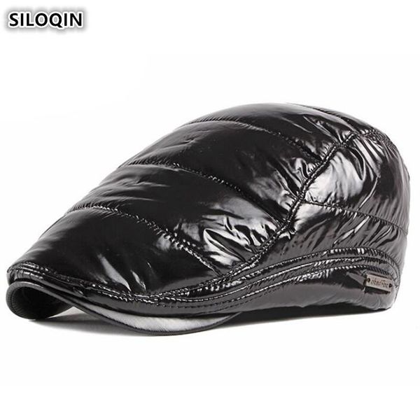 berets siloqin elegant women fashion brands beret 2021 winter men's warm thick retro tongue caps pu leather cap unisex, Blue;gray
berets siloqin elegant women fashion brands beret 2021 winter men's warm thick retro tongue caps pu leather cap unisex, Blue;gray