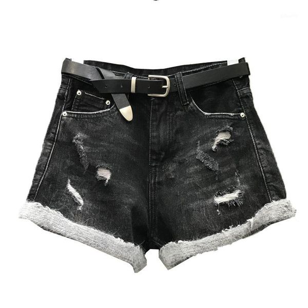 new winter women korean high waist loose fit shorts hole ripped jeans fur spliced streetwear trousers female casual denim1, Blue
new winter women korean high waist loose fit shorts hole ripped jeans fur spliced streetwear trousers female casual denim1, Blue