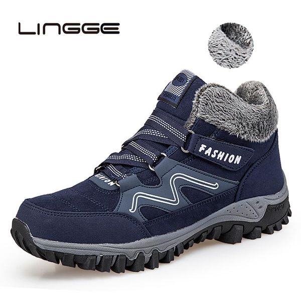 lingge 2020 men boots winter with fur warm snow boots men winter work shoes sneakers fashion rubber ankle shoes, Black
lingge 2020 men boots winter with fur warm snow boots men winter work shoes sneakers fashion rubber ankle shoes, Black